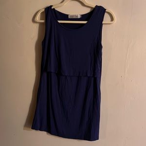 Latched mama nursing tank
